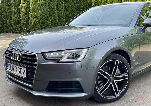 Audi A4 cena 72900 przebieg: 182020, rok produkcji 2015 z Wrocław małe 781